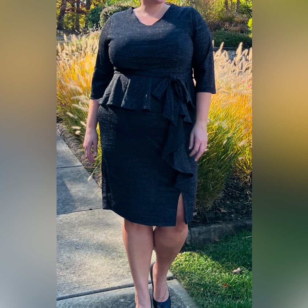 Black/silver Dress - Picture 8 of 9